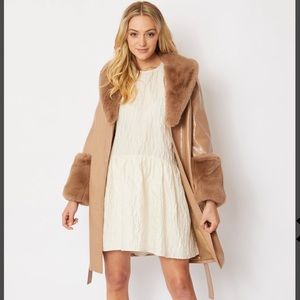 S/M Jayley Faux Fur Jacket